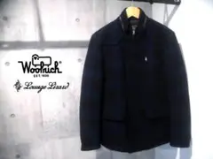 ラウンジリザード WOOLRICH コラボ 中綿 チェック ウールジャケット 2