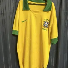 NIKE ブラジル代表 ユニフォーム サッカーシャツシャツ L K0792 - メルカリ