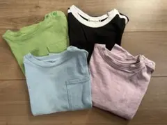カラフルコットンTシャツ4枚セット
