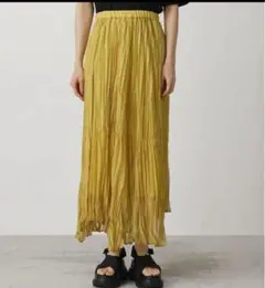 AZUL BY MOUSSY WASHER PLEATS スカート M