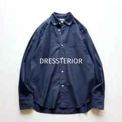 極美品★DRESSTERIOR｜20SS 刺繍 メンズ オックスフォードシャツ