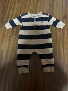 babyGAPストライプロンパース