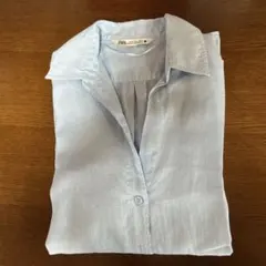 【ZARA】 オーバーサイズシャツ
