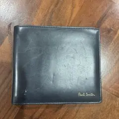 Paul Smith ネイビー 二つ折り財布