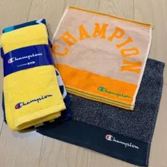Champion フェイスタオル 2枚とミニタオル2枚のサムネイル