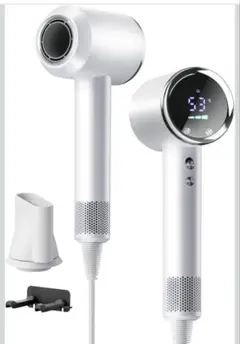 ドライヤー 大風量 【革新版! 風温可視化】 高濃度マイナスイオン ヘアドライヤ