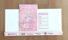 サンリオ1番くじ　マイメロ　窓付き袋•シールセット　新品　エンジョイアイドル