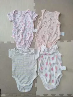 UNIQLO 夏用肌着コットンメッシュインナー　70サイズ　4枚セット