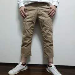JUNRED クロップドチノパン サイズ2 ベージュのサムネイル