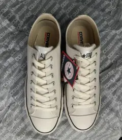 ★未使用品 LEATHER ALL STAR Ⓡ OX ホワイト 29cm