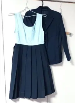 未着用掲示品ブレザージャンパースカートワンピース　イベント制服ディズニー撮影会