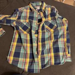 BEAMS BOY チェック柄 長袖シャツ ネルシャツのサムネイル