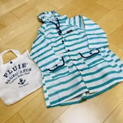 ブルーアズール　レインコート　100 110 120