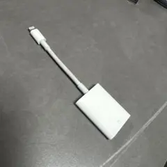 Apple 純正　Lightning - SDカードカメラリーダーA1595