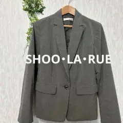 Shoo・la・rue シューラルー テーラードジャケット　グレー　Ｓ