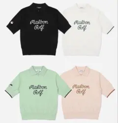 【週末限定お値下げ】Malbon Golf ミントグリーン 半袖シャツのサムネイル