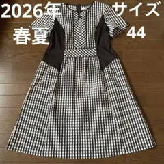 ［新品未使用］2026年春夏❗️スーパービューティー　ワンピース44のサムネイル