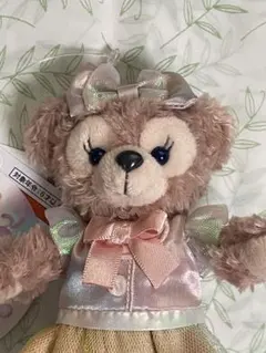 ディズニー　カラフルハピネス　シェリーメイ　ぬいぐるみバッジ　ぬいぐるみ