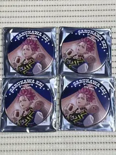 4点 まとめ売り カリスマ ジャンボリーツアー 缶バッジ 猿川慧