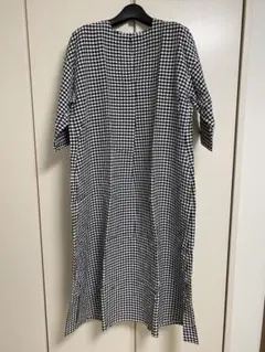 ツハルHaTaKaKe✕TSUHARU袖切替ボリュームワンピース新品タグ付き