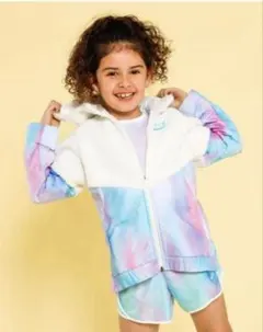 Nike フリースジャケット グラデーション　Lサイズ160センチ