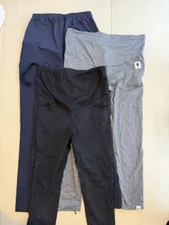 マタニティパンツ 3点セットMからLサイズ