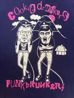 Cookie Drinkers ・Punk Drunkers Tシャツ・くっきー