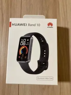 美品HUAWEI Band 10 ブラック本体スマートウォッチaluminum