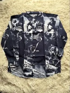ICEBERG アイスバーグ 総柄シャツ フォトプリント バスケ 90sのサムネイル