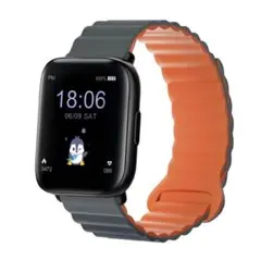 スマートウォッチ 1.75インチ大画面 IP68防水 曲面ガラス採用