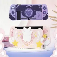 Nintendo Switch 有機EL カバー 天使 エンジェル セット