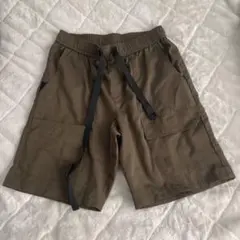 ハーフパンツ　カーキ