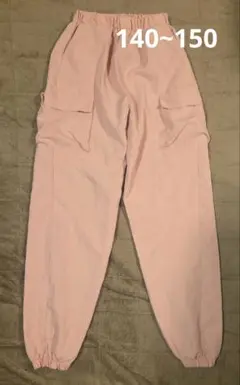 ピンク カーゴパンツ ゴムウエスト 150位