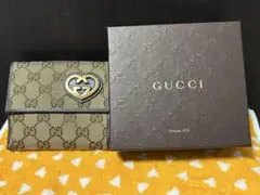 GUCCI グッチ 長財布 三つ折り 箱付き 2025年最新】グッチ gucci 三つ折り長財布の人気アイテム - メルカリ