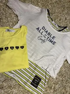 Diable ディアブル Tシャツ ロンT セット 女の子用　160のサムネイル