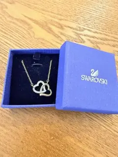 ざ*ん様 Swarovski ハート型ネックレス