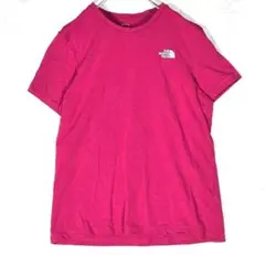 美品✨ノースフェイス 韓国限定 半袖Tシャツ ホワイトレーベル ピンク L 95