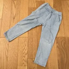 ウエストゴム デニム ライトブルー 110