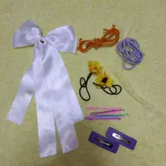 まとめ売り ヘアゴム、ピンなど