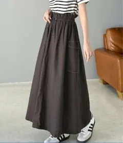 クラシカルエルフ チャコール フレアロングスカート❤️
