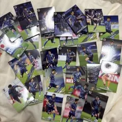 日本代表サッカー選手トレーディングカード29枚セット　カルビー