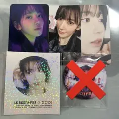 LE SSERAFIM DICON ポップアップ ラントレ ステッカー サクラ