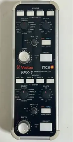 Vestax VFX-1 FX MIDI コントローラー【通電確認済】