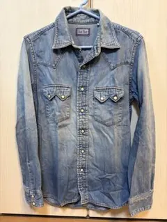 BLUE BLUE デニム ウエスタンシャツ Sサイズ
