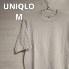UNIQLO ユニクロ トップス Tシャツ 半袖 Mサイズ 薄い水色 無地