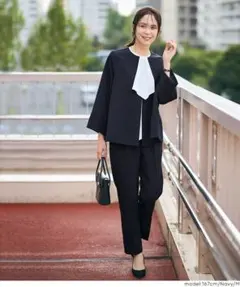 coca コカ ネイビー パンツセットアップ 卒業式 入学式