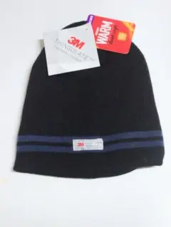 3M THINSULATE ニットキャップ 黒 新品 ★1641Aのサムネイル