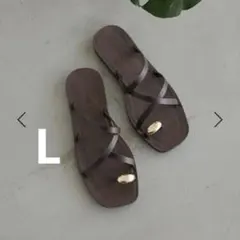 ローリーズファーム ♡ カンドウフィットサムリングサンダルのサムネイル