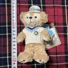 ディズニーリゾート　ダッフィー ぬいぐるみバッジ　スプリングヴォヤッジ