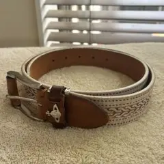 Vivienne Westwood レザーベルト ベージュ オーブのサムネイル